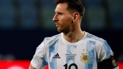 Messi lideró la goleada de Argentina. Foto EFE.