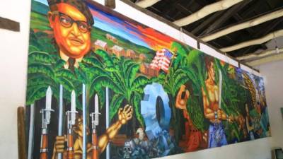 Olanchito se encuentra llena de referencias a Ramón Amaya Amador. Fotos: Franklyn Martínez.