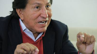 Fotografía del expresidente peruano Alejandro Toledo.