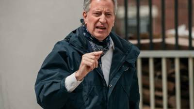 El alcalde de Nueva York, Bill de Blasio. Foto: AFP
