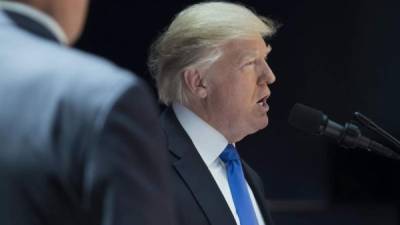 El presidente estadounidense, Donald Trump durante una reunión, en Washington DC hoy, 9 de junio del 2017. EFE