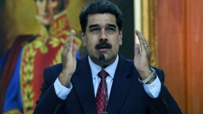 Nicolás Maduro, presidente de Venezuela no reconocido por Estados Unidos.