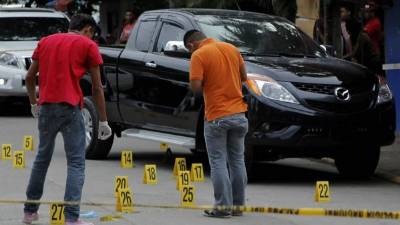 Cuatro personas fallecieron en distintos hechos violentos en La Ceiba.