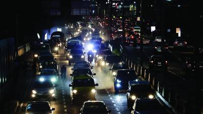 El bulevar del norte se convierte en un “infierno” vial por más de cuatro horas en la noche. FOTO: YOSEPH AMAYA.