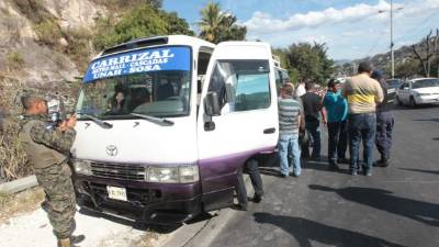 Otro crimen en un bus ocurrió ayer.
