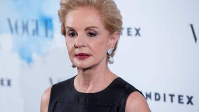 La diseñadora Carolina Herrera.
