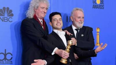 Bohemian Rhapsody ganó dos Globos de Oro por mejor película y mejor actor.