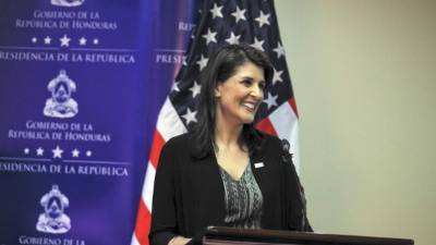 En la imagen, la embajadora estadounidense ante la ONU, Nikki Haley. EFE/Archivo