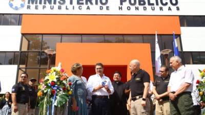 El nuevo edificio del Ministerio Público cuenta con modernas instalaciones que, según los fiscales, será una ayuda al combate del crimen organizado.Fotos: Franklyn Muñoz