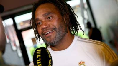 Christian Karembeu, ex futbolista del Real Madrid.