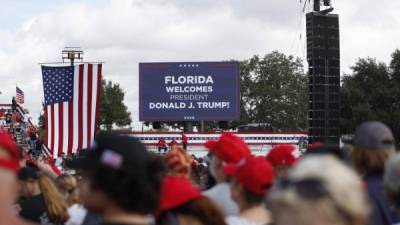 Más de 9 millones de personas ya emitieron su voto anticipadamente en Florida, estado decisivo para las elecciones presidenciales./AFP.
