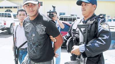 Darwing Nahún Galdámez fue capturado en la colonia Planeta de La Lima.
