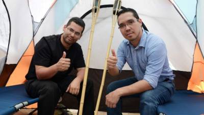 Miguel Briceño y Ariel Varela son los indignados en huelga de hambre.