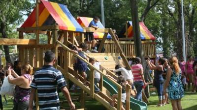 En San Pedro Sula hay tres parques de este tipo. Uno en Chamelecón, otro en la Rivera Hernández y hoy en Las Palmas.