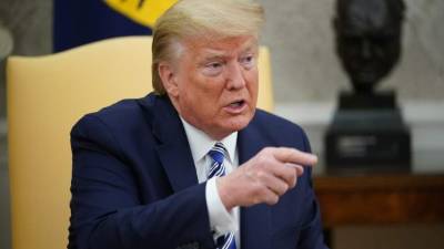 El presidente de EEUU, Donald Trump. Foto: AFP