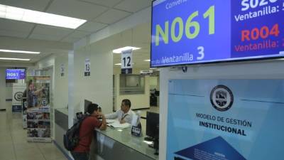 Sistema. En la oficina de SPS atienden por boletería. Foto: Melvin Cubas.
