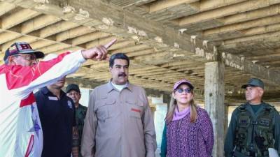 Maduro se aferra al respaldo de las Fuerzas Armadas para mantener el poder en Venezuela./AFP.