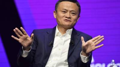 Jack Ma, fundador de Alibaba, una empresa que compite con Amazon e Ebay como las principales compañías del comercio electrónico mundial.