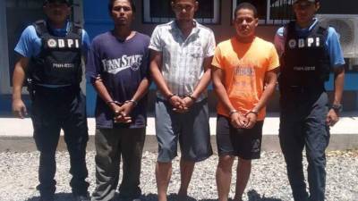 Los imputados son los hermanos Brayan David Lagos Amaya, Ronal Humberto Zelaya Amaya y Bleshin David Lagos Amaya.