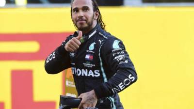 Lewis Hamilton una vez más se quedó con el primer lugar. Foto AFP.