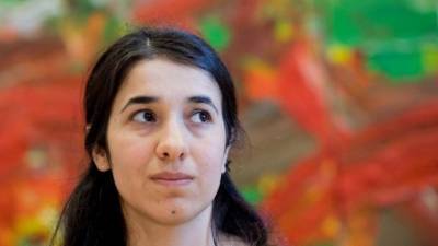 Nadia Murad se encuentra asilada en Alemania, desde donde ha denunciado la campaña de terror del Estado Islámico contra los yazidíes./AFP.