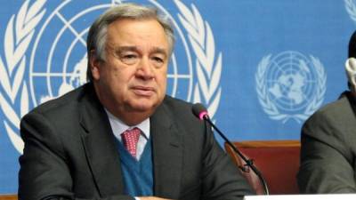 El secretario general de la ONU, Antonio Guterres. Foto: AFP/Archivo