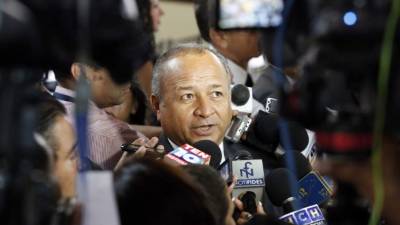 Secretario de seguridad Julián Pacheco Tinoco.