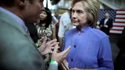 Clinton agradeció en un comunicado el apoyo de la AFL-CIO. AFP