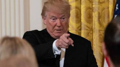 El presidente de los Estados Unidos, Donald Trump.