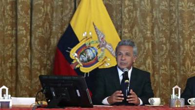 El presidente Lenín Moreno despojó de todas sus funciones al vicepresidente Jorge Glas.