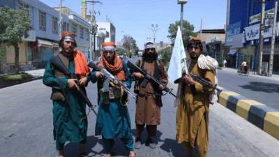 Los talibanes patrullan las calles de Kabul y han iniciado una cacería de los colaboradores de EEUU y la OTAN, según la ONU./AFP.