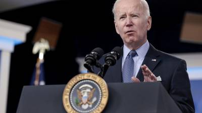 Joe Biden, presidente de Estados Unidos. Fotografía: AFP