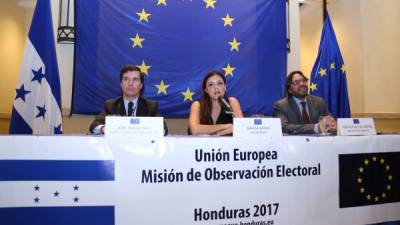 Los miembros de la misión presentaron ayer el informe preliminar en Tegucigalpa.