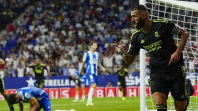 Karim Benzema evitó el empate del Real Madrid y le dio un espectacular triunfo ante Espanyol.