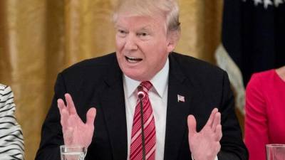 El presidente estadounidense Donald Trump. EFE/Archivo