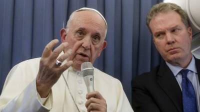 El Papa Francisco eludió responder sobre las acusaciones de encubrimiento de los abusos en la Iglesia en EEUU./AFP.