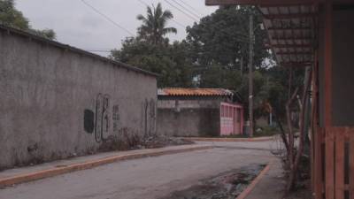 Barrio 18 ha marcado con grafitis su territorio en la colonia Rubí.