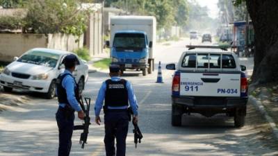 La Policía realiza operativos todos los días en el sector.