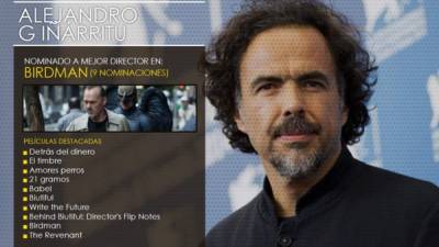 El primer cineasta mexicano en ser nominado por la Academia de Ciencias y Artes Cinematográficas de Hollywood y por la Directors Guild of America (DGA) como candidato para el premio de mejor director.