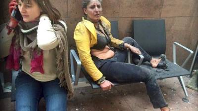 Esta fotografía de la azafata india Nidhi Chaphekar ha impactado al mundo entero.