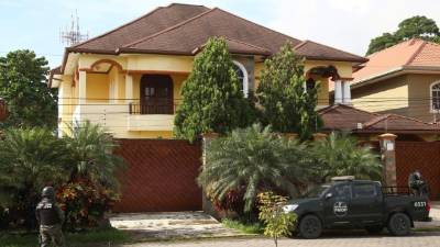 Autoridades hondureñas recién incautaron esta vivienda y otros bienes en posesión de la pandilla MS-13.