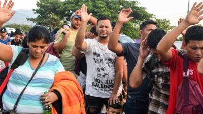 Más de 1,200 hondureños van rumbo hacia Estados Unidos.