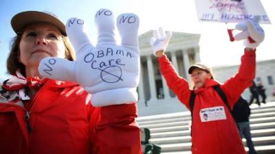 El gobierno de Donald Trump ya tuvo que retirar una vez el proyecto de ley que sustituiría al Obamacare puesto que no fue apoyado por congresistas de su propio partido.