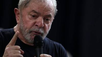 Lula es el favorito en los sondeos para las elecciones generales del próximo año en Brasil.