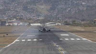 Avión en Honduras. Foto referencial.