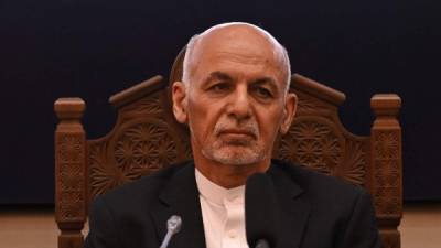 El presidente de Afganistán, Ashraf Ghani, abandonó el país antes de la toma de Kabul por los talibanes./AFP.