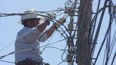 Trece zonas de San Pedro Sula no tendrán el servicio de energía eléctrica.