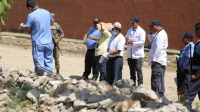 El cadáver fue levantado a las 10:00 am.