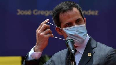 Juan Guaidó, autoproclamado presidente encargado de Venezuela, reconocido por más de 50 países. / Foto AFP