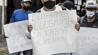 Ortega logró su quinta reelección, la cuarta de manera consecutiva, pero la comunidad internacional, en su mayoría, no reconoce los resultados de las elecciones del pasado 7 de noviembre en Nicaragua.